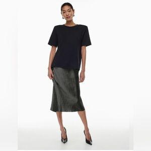 Aritzia Babaton Slip Midi Skirt